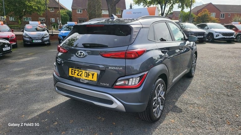 2022 Hyundai KONA 1.6 h-GDi Premium SUV 5dr Petrol Hybrid DCT Euro 6 (s/s) (141 ps) SUV Hybrid Au...