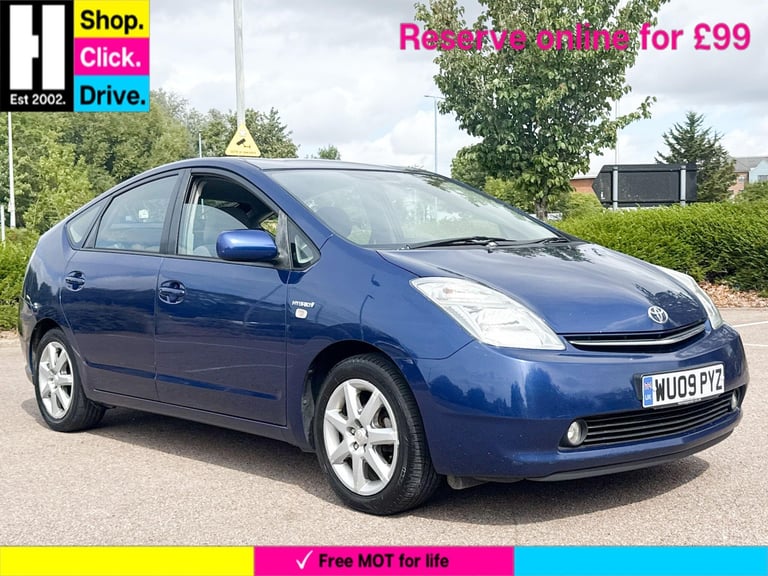 2009 Toyota Prius 1.5 T Spirit CVT 5dr HATCHBACK Petrol/Electric Hybrid Automatic
