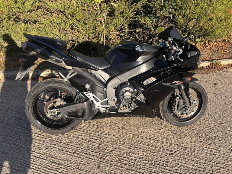 2007 57 YAMAHA YZF R1 07 4C8 SUPERBIKE SPORTS 1000 BLACK YZFR1 15k MILES