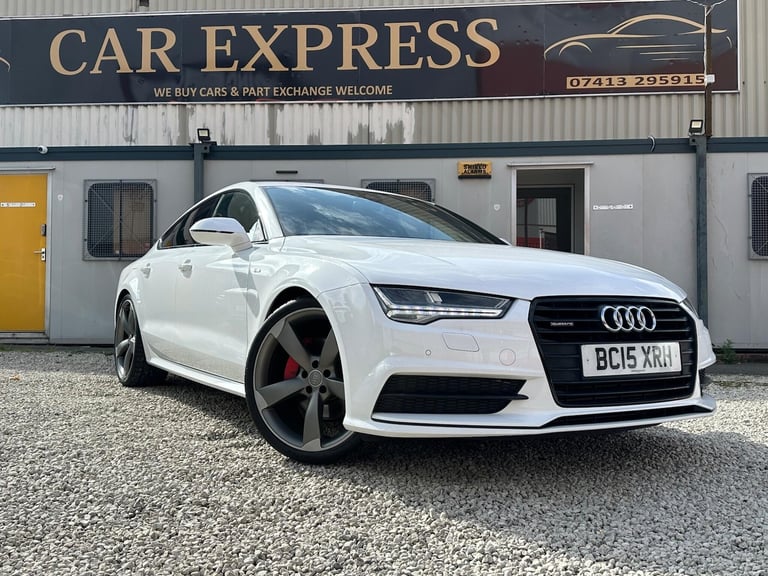 2015 Audi A7 3.0 TDI V6 Black Edition Sportback S Tronic quattro Euro 6 (s/s) 5dr HATCHBACK Diese...