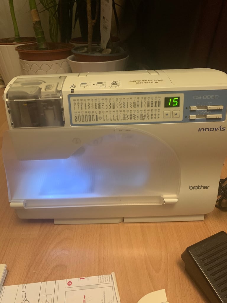 Brother Innovis CS8060 Computerised Sewing machine 