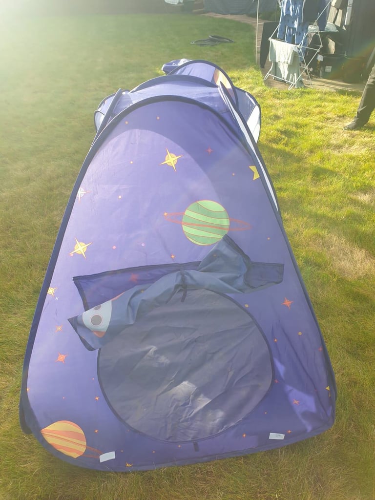 Homfu folding tent, tunnel and ball pit indoor or outdoor play