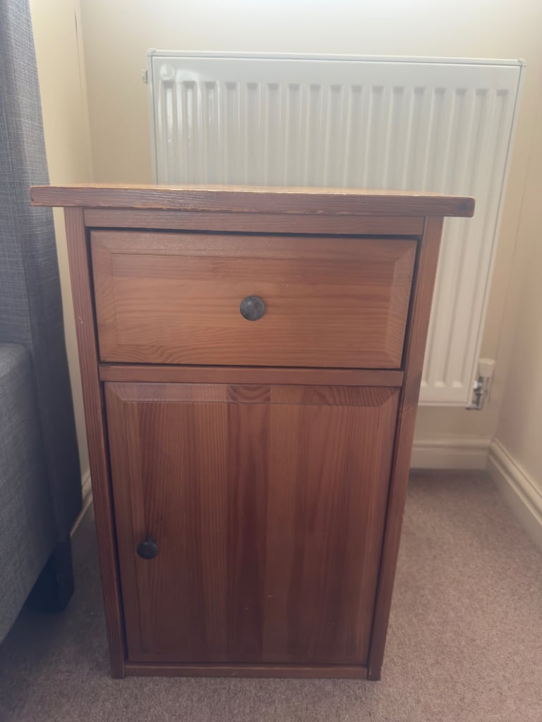 X2 IKEA bedside table 