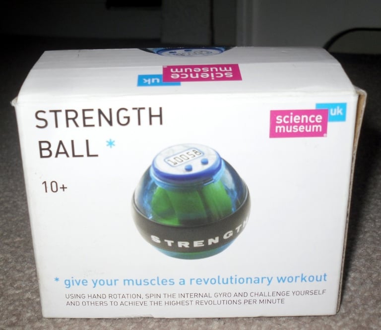 Science Museum Strength Ball Hand Wrist Arm Exercise Ball - Display not working
