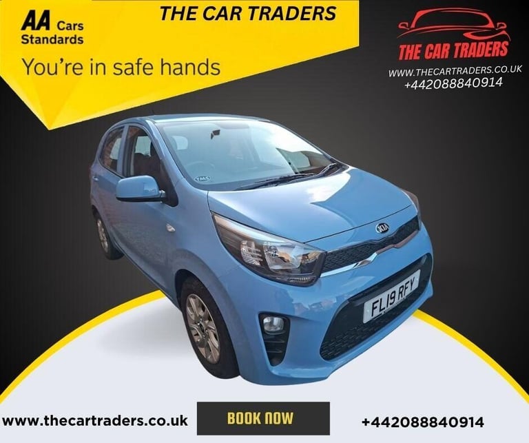 2019 Kia Picanto 1.25 2 Hatchback 5dr Petrol Auto Euro 6 (83 bhp) Hatchback Petrol Automatic