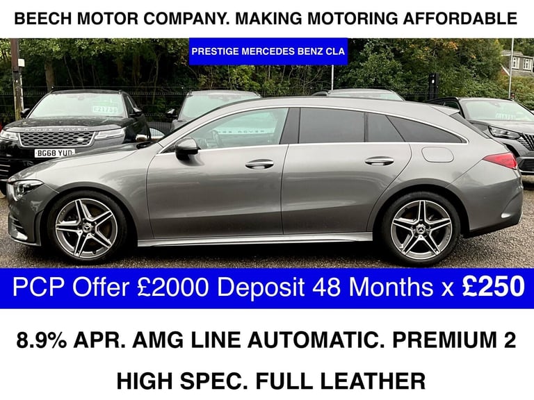 2022 Mercedes-Benz CLA 1.3 CLA200 AMG Line (Premium 2) Shooting Brake 7G-DCT Euro 6 (s/s) 5dr EST...