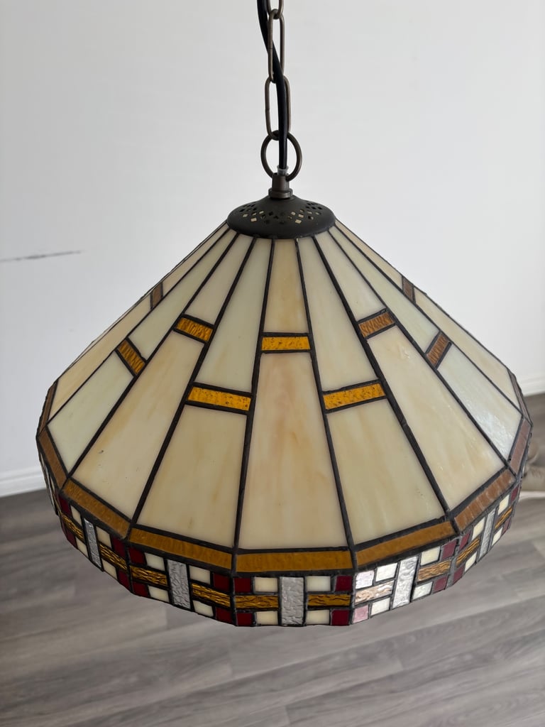 image for Tiffany stained glass lamp shade