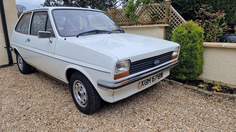 image for Ford FIESTA Mk1 1.1L 1981 in white