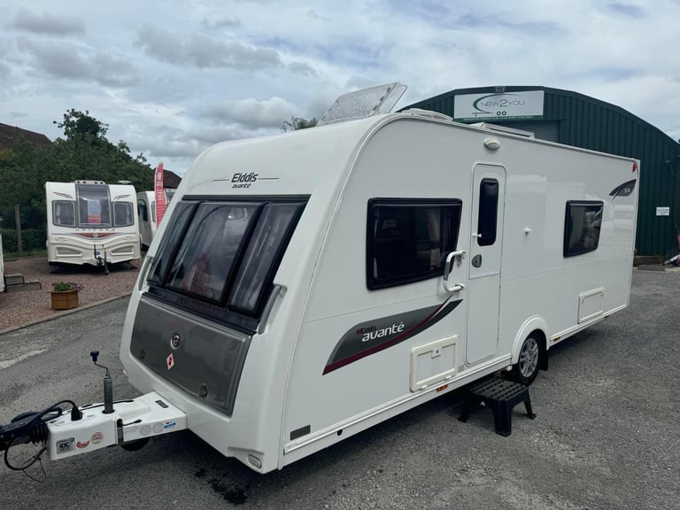 2014 Elddis Avante 574 - 4 berth Caravan - Stock 265