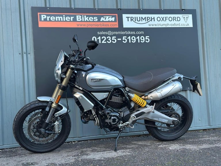 GORGEOUS DUCATI SCRAMBLER 1100 SPECIAL MOTORCYCLE, FULL DUCATI SERVICE HISTORY 