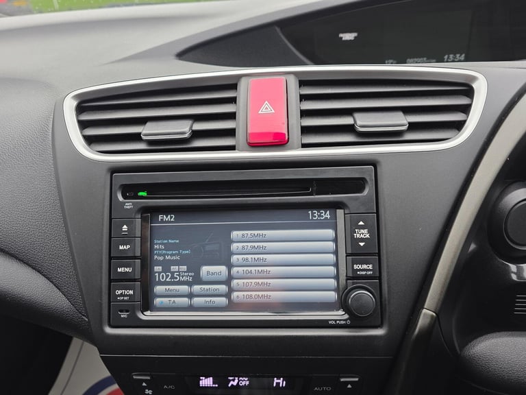 2014 Honda Civic 1.6 i-DTEC S Euro 5 (s/s) 5dr Hatchback Diesel Manual