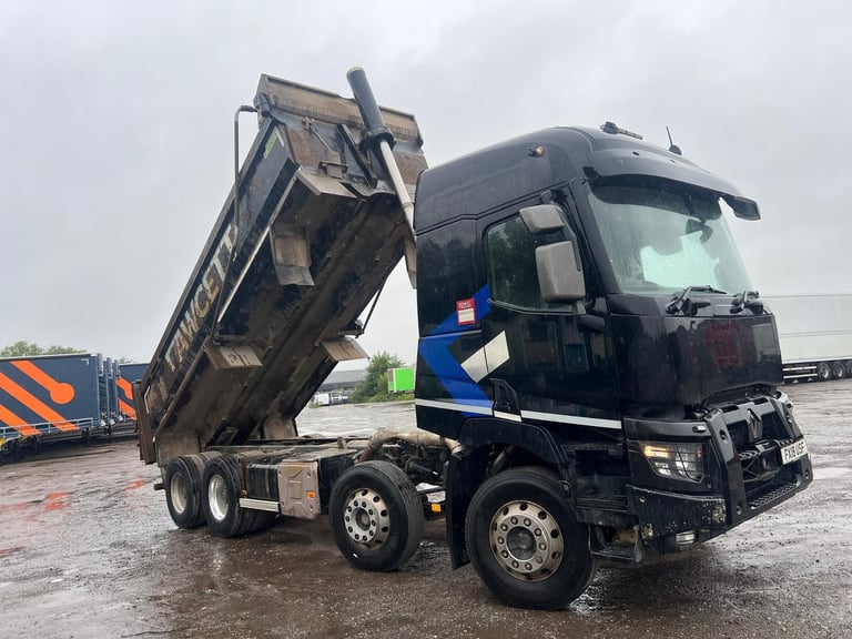 2018 Renault C (C) 430.32 8X4 STEEL BODIED TIPPER , SLEEPER, BOWELD BODY 