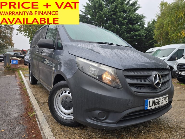 image for 2016 Mercedes-Benz Vito 2.1 116 CDI BlueTEC G-Tronic+ AUTOMATIC RWD PANEL VAN Diesel Automatic