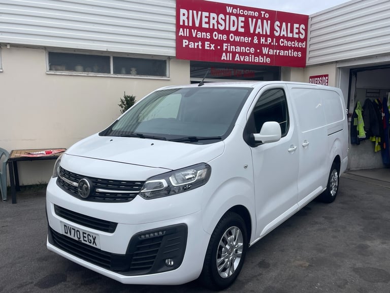 2020 Vauxhall Vivaro 2900 1.5d 100PS Sportive H1 Van PANEL VAN Diesel Manual