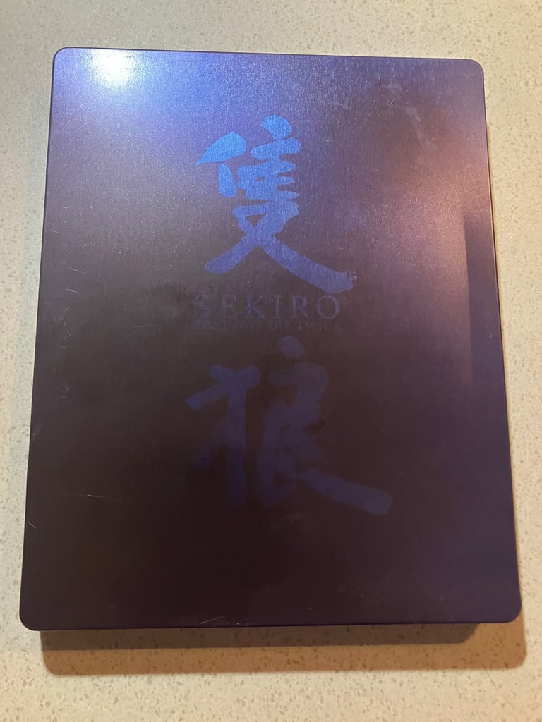 Sekiro shadows die twice ps4/xbox steelbook