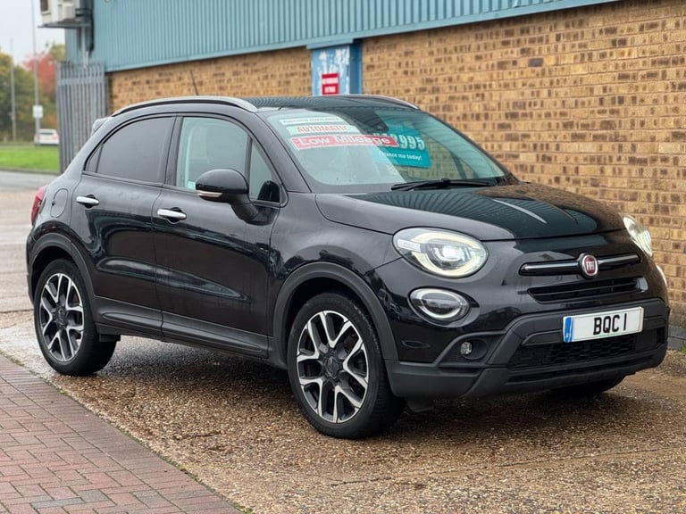 2021 Fiat 500X 1.3 FireFly Turbo MultiAir Cross Plus SUV Cinema Black Petrol DCT Euro 6 (s HATCHB...