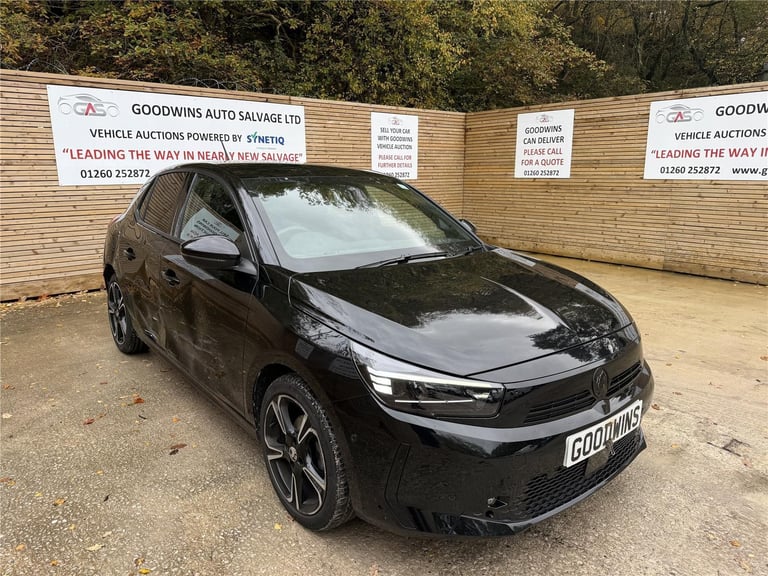 2023 73 VAUXHALL CORSA GS 1.2T ACCIDENT DAMAGED REPAIRBALE SALVAGE 