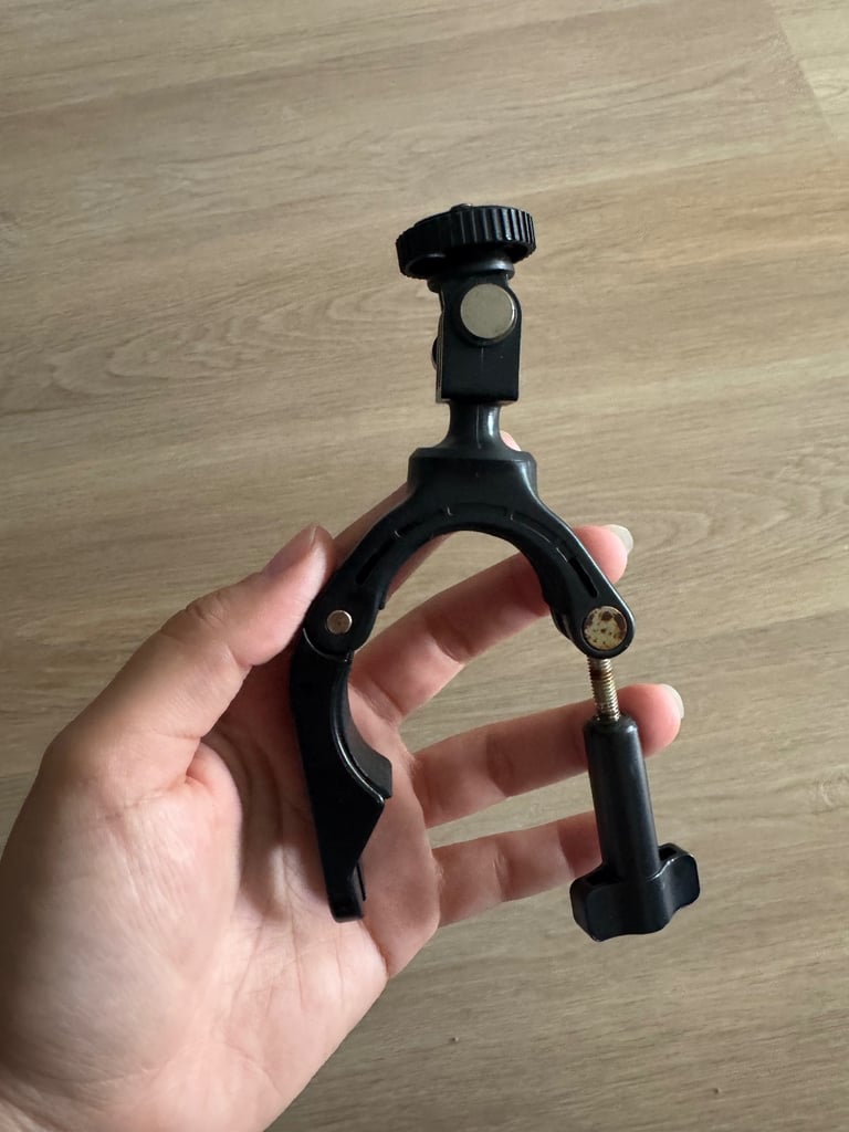 image for  Bike Handlebar Clamp Mount for Motorcycle, Insta360, GoPro UK