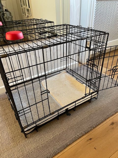 Small Metal Dog Crate