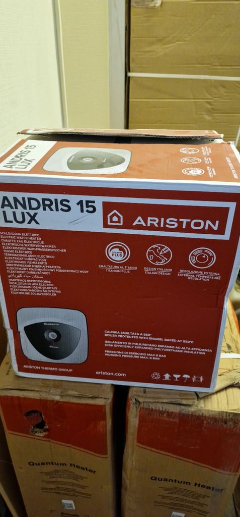 image for Ariston under sink water heater 