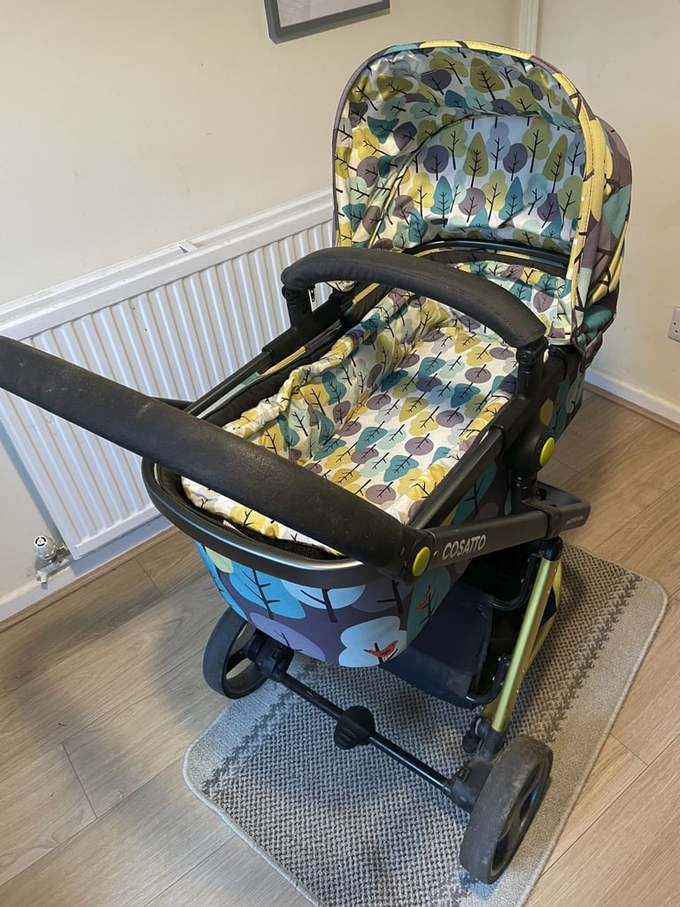 image for Secondhand Cosatto travel system (pram, buggy and carseat)