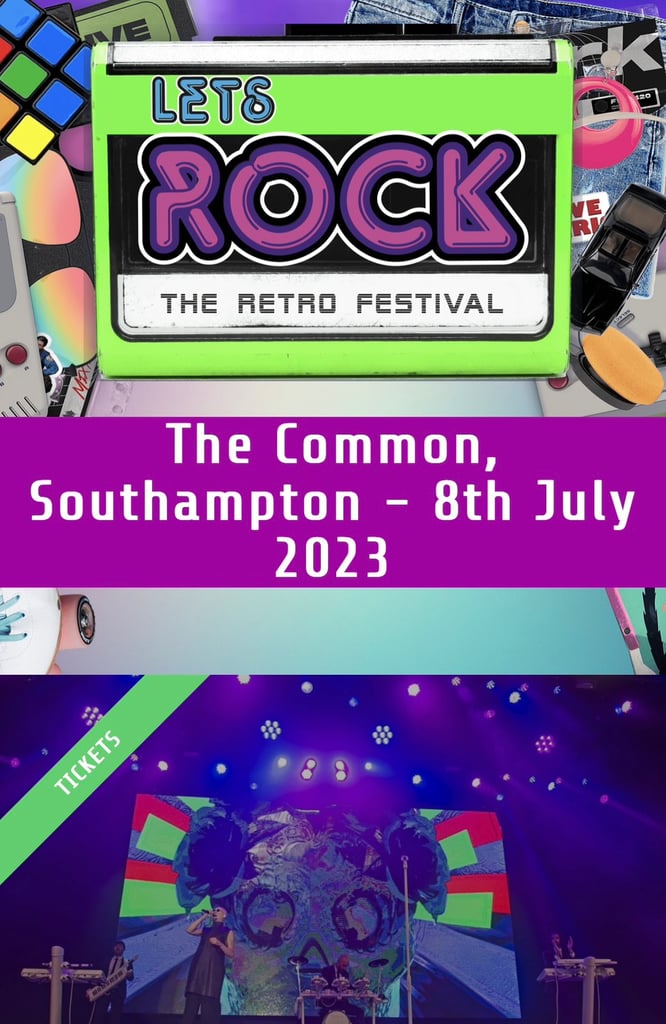 Let’s Rock Southampton 2x tickets 8th July 2023