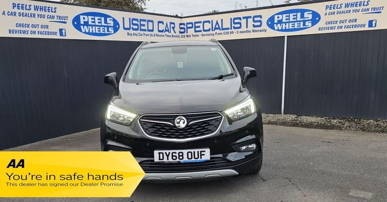 2018 68 VAUXHALL MOKKA X 1.4I TURBO ELITE NAV 5DR PETROL 4WD EURO 6