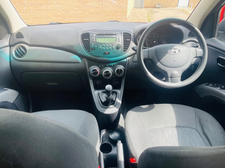 Hyundai I10 2012, Manual 1.2 petrol, 12 months mot, full service history, £20 tax, 5 doors