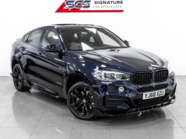 2018 BMW X6 xDrive40d M Sport 5dr Step Auto COUPE DIESEL Automatic
