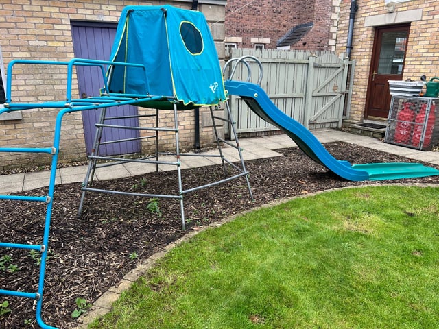 TP Explorer Metal Climbing Frame Set with Ripple Slide Jungle