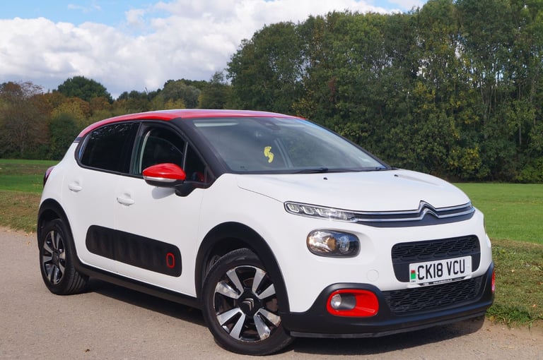 2018 Citroen C3 1.2 Petrol Flair Puretech S/S💥ULEZ FREE! 12-MOT 2-Owner 2-Key CarPlay