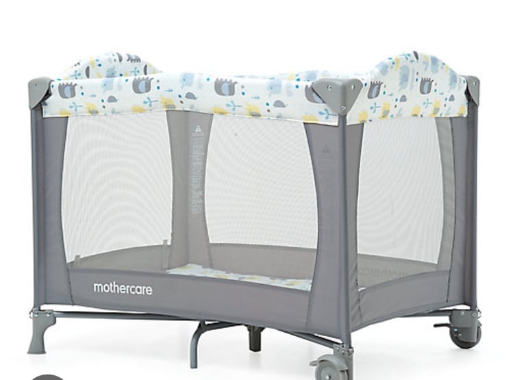 image for Travel cot and mattress 