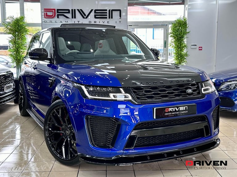 20K EXTRAS! RANGE ROVER SPORT SVR + CARBON + 23 URBAN ALLOYS + FREE DELIVERY!