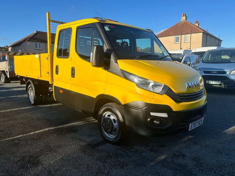 2017 Iveco Daily 2.3 Crew Cab Chassis 3450 WB DC TIPPER CHASSIS CAB Diesel Manual