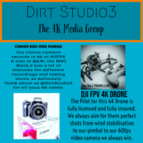 4K Drone & Camera Hire (fully licensed)