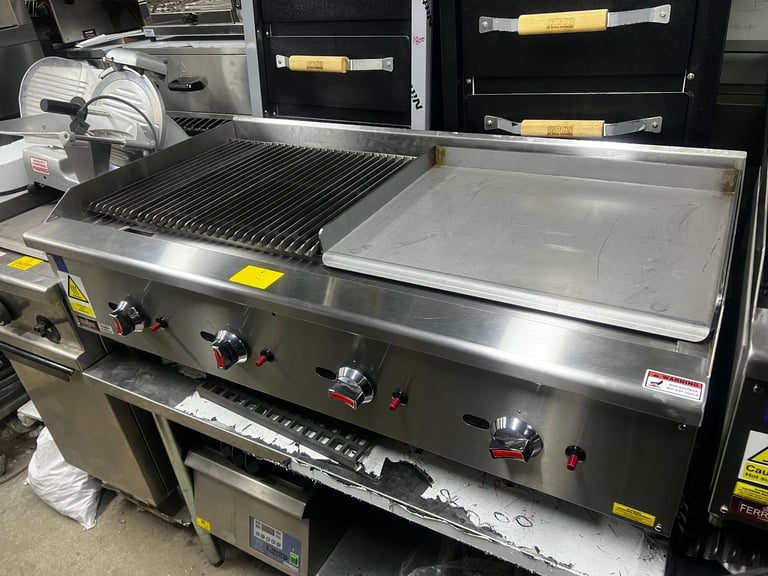 CATERING COMMERCIAL NEW GAS CHAR GRILL FAST FOOD RESTAURANT TAKE AWAY SHOP FAST FOOD