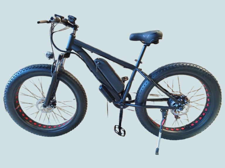 Electric Fat tire mountain bike Throttle ebike 10Ah 4x26 inch Fat ebike 30km range UK wide delivery