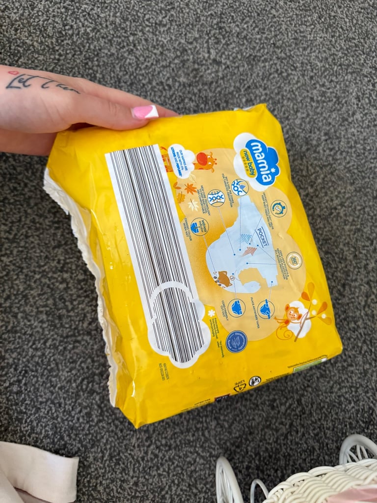 Baby wash bundle and nappies