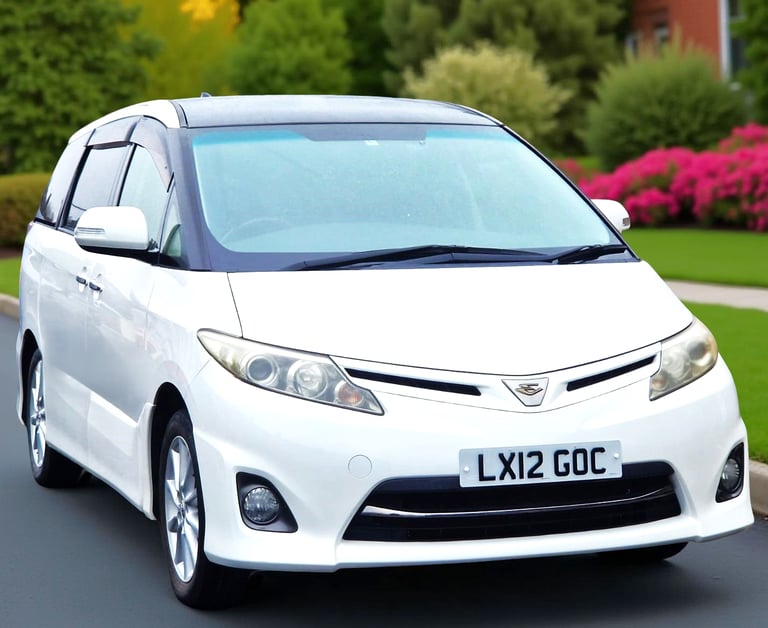 2012 Toyota Estima 2.4 Automatic 7 Seats 71000 Miles. DUAL SunRoofs. Car APPLE Play. NAV CAM MPV ...