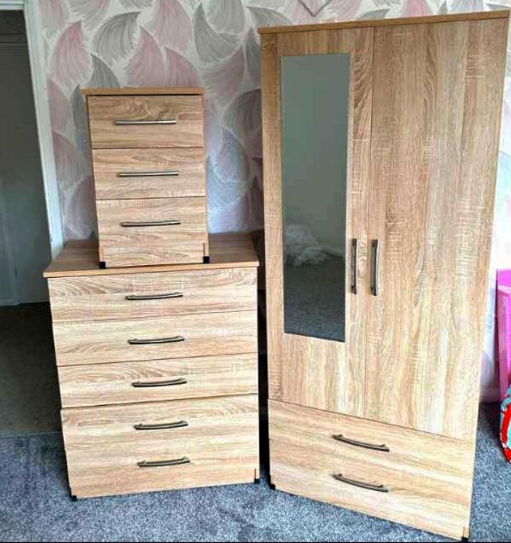 Brand New Wardrobes For Sale Contact Me On WhatsApp 