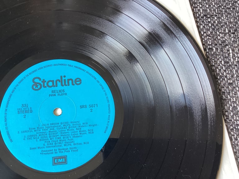 Pink Floyd Relics LP record 