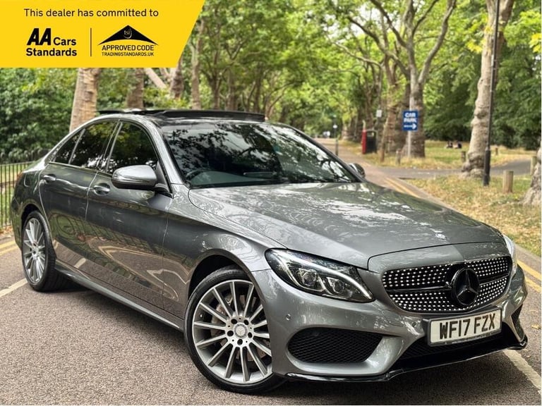 2017 Mercedes-Benz C Class 2.1 C250d AMG Line (Premium Plus) G-Tronic+ Euro 6 (s/s) 4dr SALOON Di...
