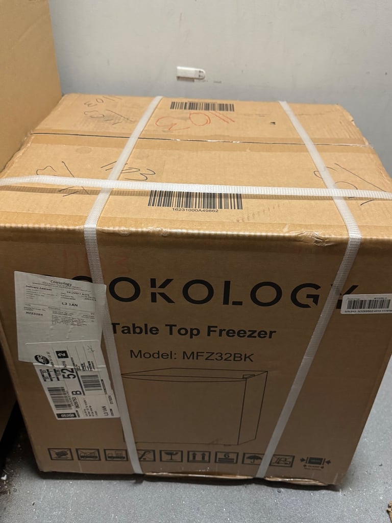 image for Brand New Unopened Table Top Freezer RRP £95 by Cookology 
