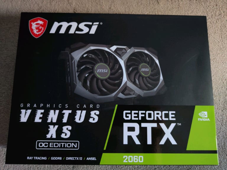 MSI RTX 2060 GDDR6 Graphics Card | in Welling, London | Gumtree