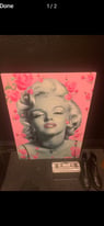 Large Marilyn Monroe canvas 