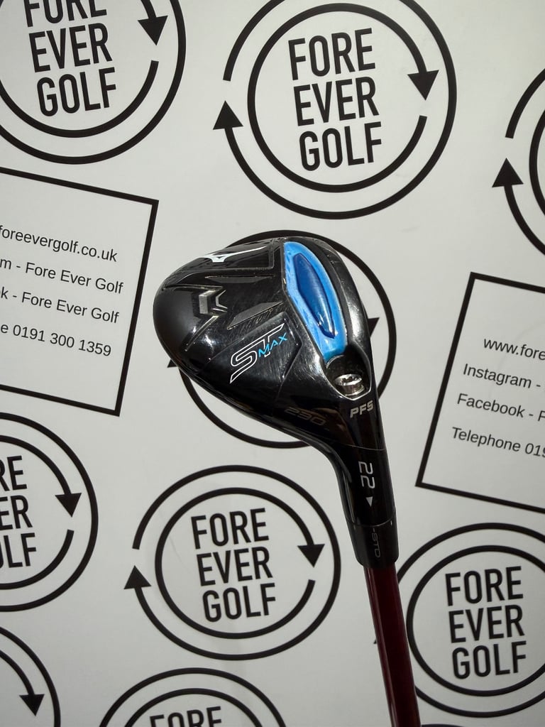 image for MIZUNO ST MAX 4 HYBRID / 22 Degree / RH / 70g Regular Flex / V.GOOD USED