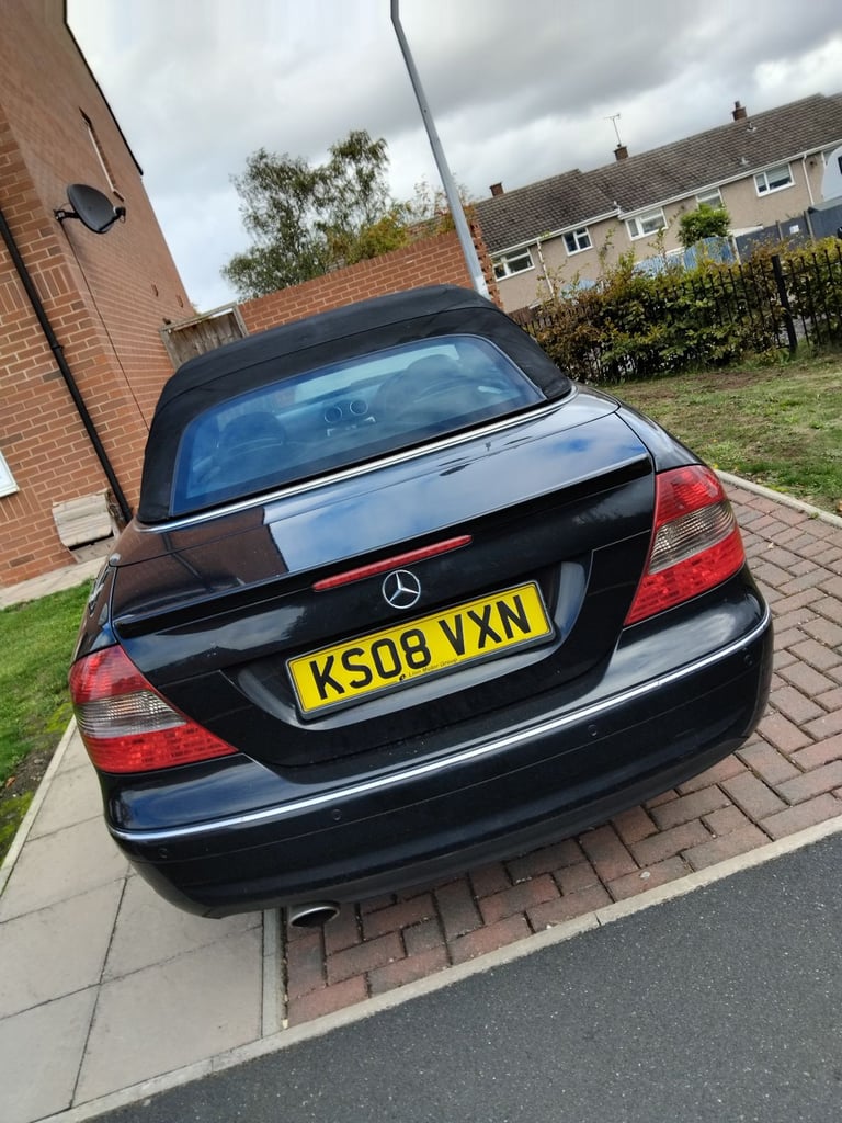 Mercedes-Benz, CLK, Convertible, 2008, Semi-Auto, 2996 (cc), 2 doors
