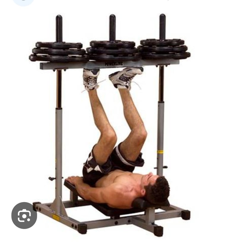 image for Vertical Leg Press Machine by Body Solid. Gym equipment 