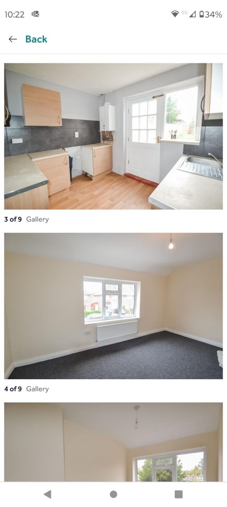 2 beds house for rent 