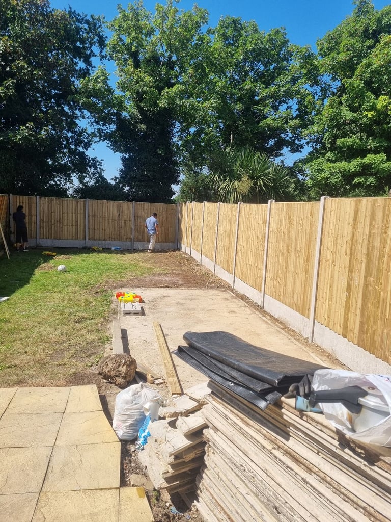 Fencing,Gardens,Paving,Concrete,plaster boards,skiming,Paint